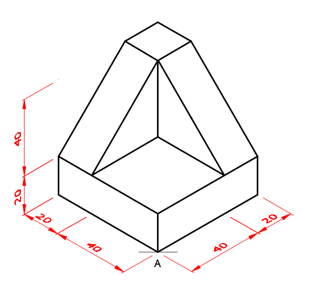isometric block with slopes