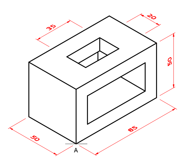 perspective two-point method