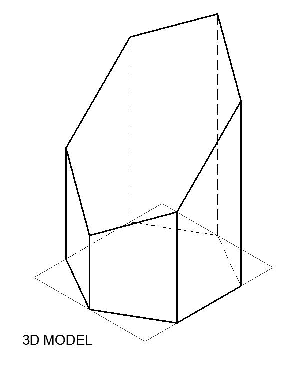 truncated hexagonal prism
