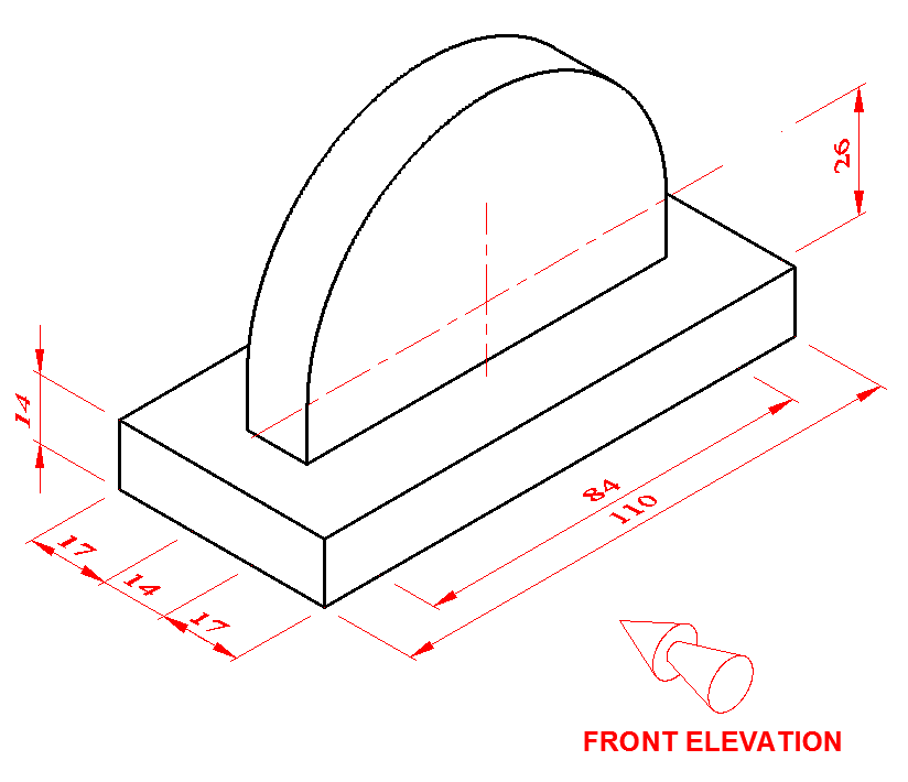 third angle projection